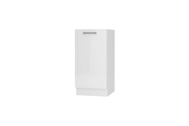 Meuble Bas 40cm Cuisine Blanc Brillant | Cuisivance