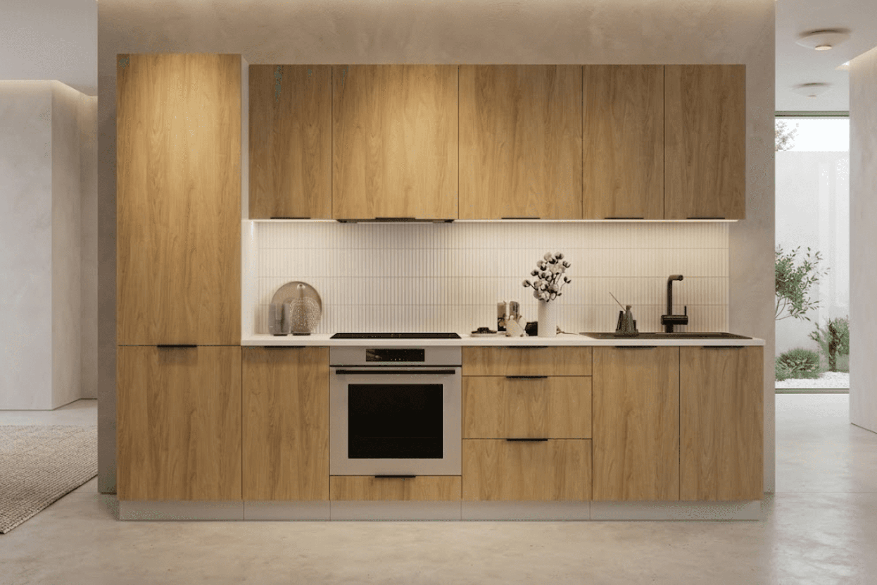 CUISINE ÉQUIPÉE ESSENZA LINEAIRE - 300CM